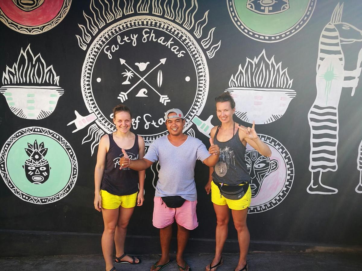 Salty Shakas Bamboo Stay Canggu ภายนอก รูปภาพ